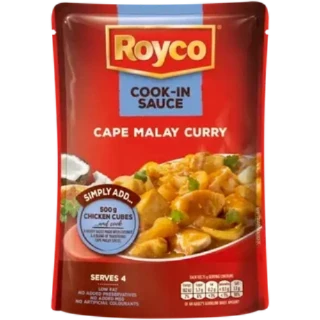 Royco Wet Cook- in-Sauce - Cape Malay Curry 415g
