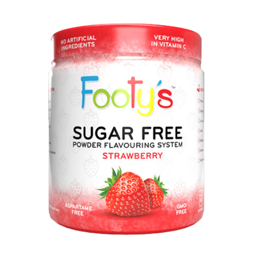 Footy's Flavoured Drink Powder Strawberry 