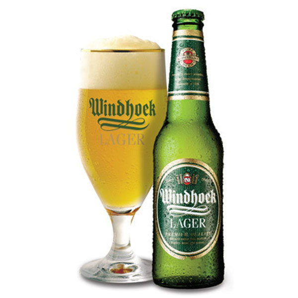 Windhoek Lager 330ml bottle - 6 pack