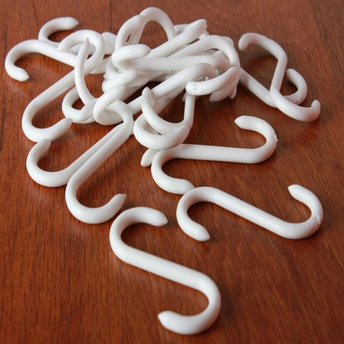Nylon S shaped Biltong Hooks 20